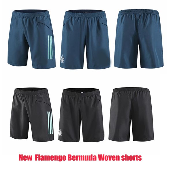 

new 2019 2020 2021 flamengo soccer bermuda shorts diego home away 3rd 19 20 21 football training sports pants s-2xl, Black;red