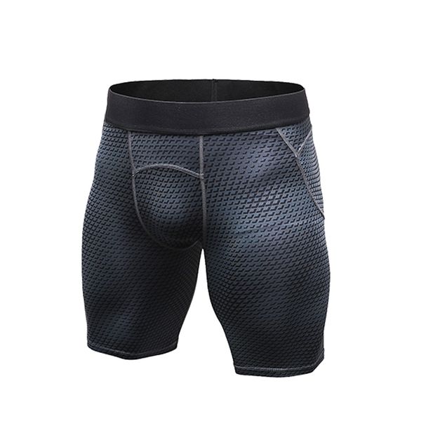 

running shorts men sports jogging fitness shorts compression quick dry leggings gym men tights sport gyms short pant, Black;blue