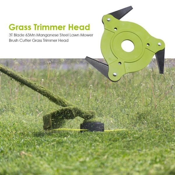 

3t blade 65mn manganese steel lawn mower brush cutter garden grass trimmer head for lawn mower