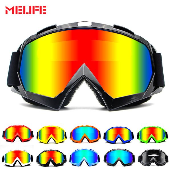 

melife motocross goggles off road helmet googles sunglasses dirt bike motorcycle glasses outdoor sport ski goggles snowboard