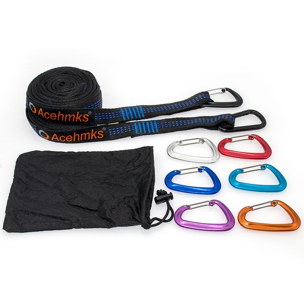 

super strong hammock strap aluminium hanging hammock belt acehmks for camping,traveling,portable hanging tree rope ing