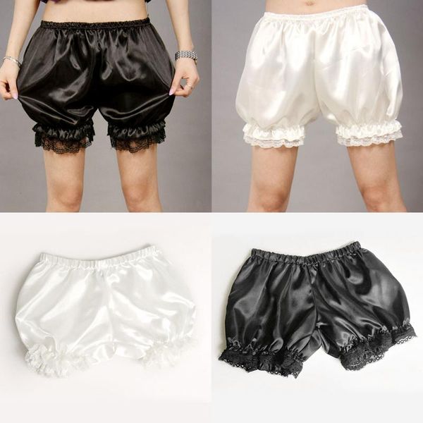 

лолита cosplay шнурка женщин пузыря блумер под брюки безопасности шорты эластичные шорты фонарь, Black;pink