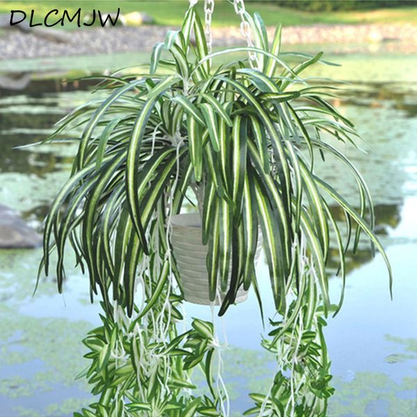 

artificial plant wall-mounted flowers upscale artificial flowers silk weeping willow hanging blue plants blue wall grass