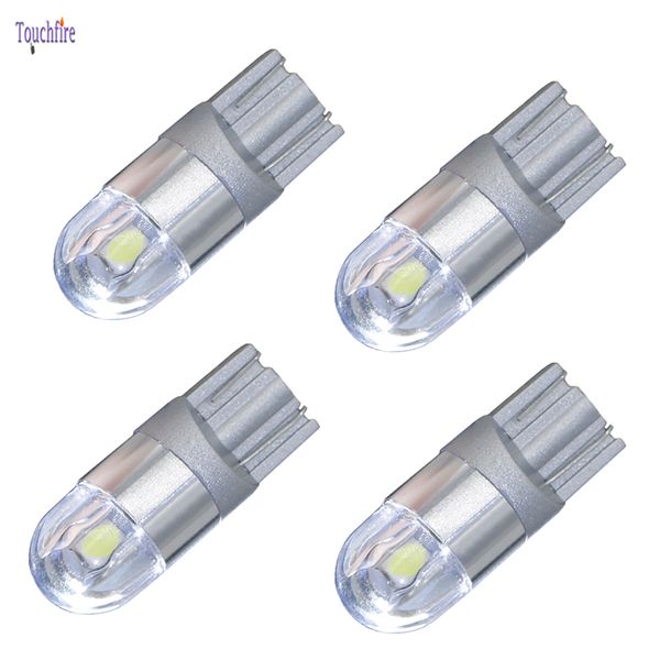 

4pcs led bulbs white 168 501 w5w read lamp wedge t10 wedge 3030 2smd interior clearance lights 12v 6000k red amber yellow ice