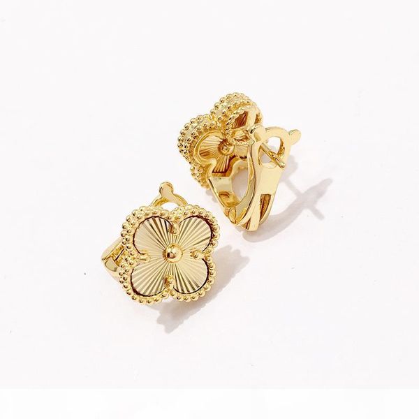 

brass material flower pendant earring in 18k real gold plated for women necklace bracelet wedding gift jewelry ps, Golden