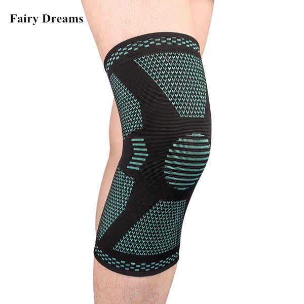 

pressurized elastic knee pads men and women support fitness gear basketball volleyball brace protector sports kneepad, Black;gray