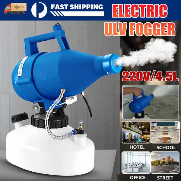 

220v 1400w 4.5l интеллектуальный электрический ulv опрыскиватель fogger москито киллер дезинфекция машина распылитель fight