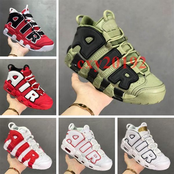 

air cushion uptempo basketball shoes for men 96 qs olympic varsity maroon 3m scottie pippen sports sneakers size 40-46