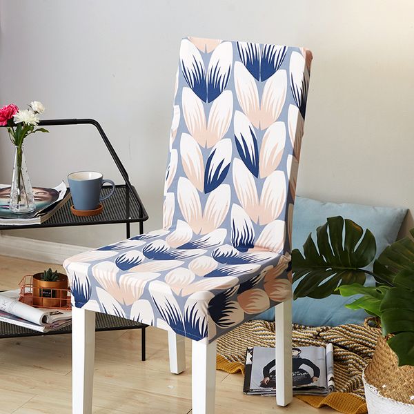 

spandex chair covers modern slipcover removable anti-dirty kitchen seat case stretch chair cover for weddings party office