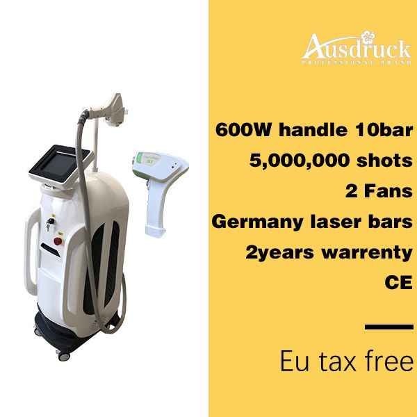 

pro price 600w permanent depilation depilacion portable fast 808 diode laser hair removal machine ce certificate 2 years warrenty, Black
