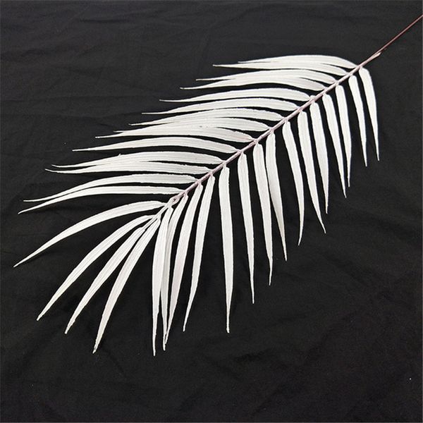 

2pcs artificial flowers 90cm soft rubber iron leaf plant fake flower for wedding home decoration rattan flores accessories