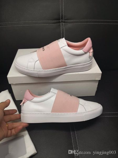

designer white leather casual shoes girl women men black gold red python fashion comfortable flat sneakers size 35-45 ys19080704