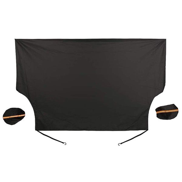 

car windshield snow cover, universal windshield snow ice cover, snow, ice, uv, frost defense, cover fits most ca