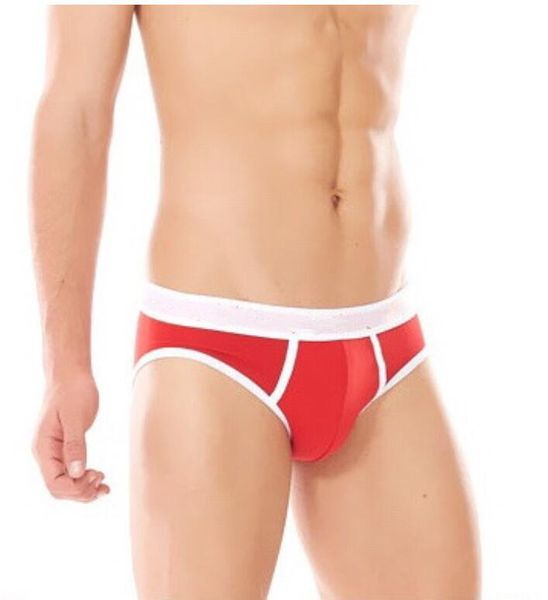 

fashion-2019 luxruy men briefs underwear shorts fashion thong underwear casual short man comfortable male gay brief underwear slips, Black;white