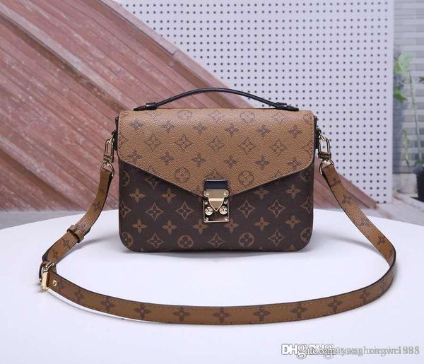

Топ бренд женские сумки Pochette Metis через плечо Monogrram Canvas сумки Женские сумки Messenger Ди