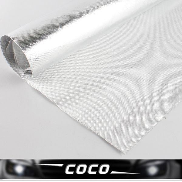 

4pcs 50cm*120cm *aluminium foil shield heat insulation delayed thermal conduction corrosion resistance metal roof panel