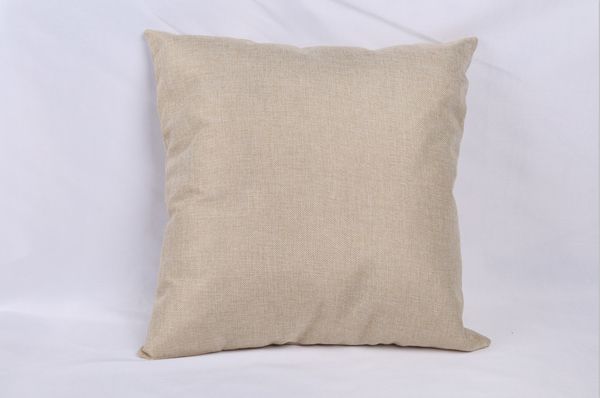 

dhl сублимации 40 * 40 blank наволочки льняные подушки обложка для печати термопереносом диван бросьте наволочку без вставки a02