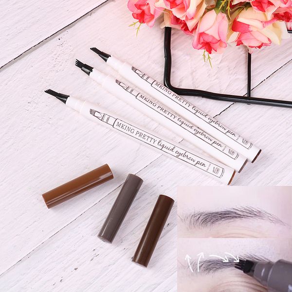 Acheter Crayon à Sourcils De Longue Durée Résistant à La Sueur Et à Leau Facile à Dessiner Crayon à Sourcils à Base Deau Résistant 3 Styles De