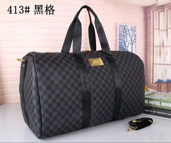 

2018 new fa hion men women travel bag duffle bag brand de igner luggage handbag large capacity port bag 55x26x34cm 88658