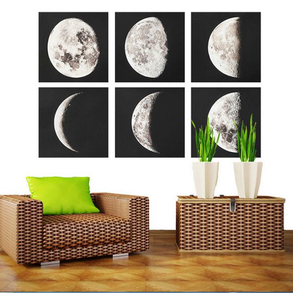 

горячие продажи mural стикер стены съемный art винила moonl декоры