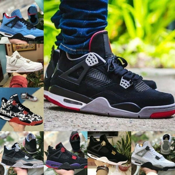 

2019 new 4 cactu jack travi cott x 4 denim l hou ton oiler white cement raptor kaw iv men ba ketball hoe pure royalty neaker