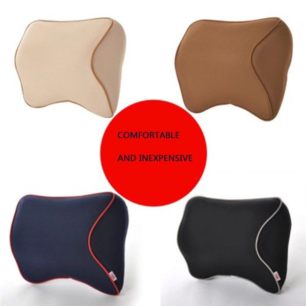 

car interior multicolor pillow memory cotton headrest car neck pillow interior four seasons comfort supplies