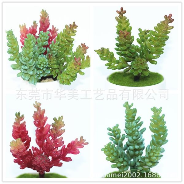

simulation succulents decoration pot plants ornaments simulation qian chuan fruit plastic artificial flowers import and export m
