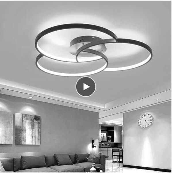 Acquista Moderno Lampadario A Led Soggiorno Camera Da Letto Corpo