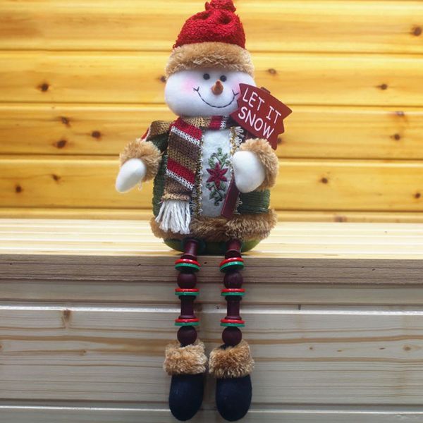 

christmas sitting doll ornament festival party celebration table decoration