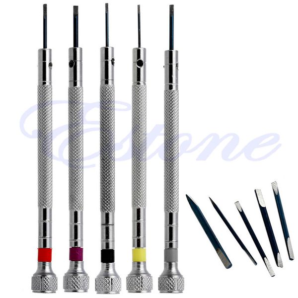 

5pcs precision screwdriver eyeglasses watch jewelry watchmaker repair tool set w2952001