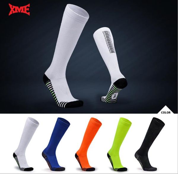 

2019 running socks, men and women, riding compression socks, night running, long leggings, socks, Black