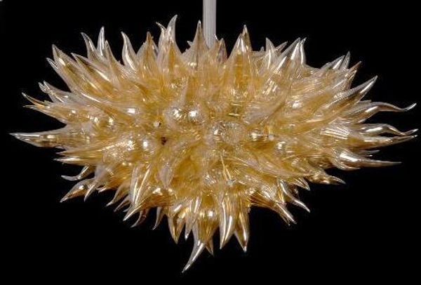 

design lamps amber modern led chandeliers home art decoration lighting hand blown glass style pendant light