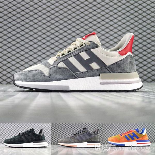 

2019 new designers dragon ball zx 500 rm goku shoe limited edition super light men women running shoes zx500 designer luxury sneakers 97, Black