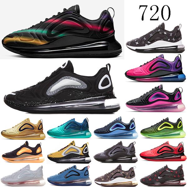 

2019 720 Men Women Running Shoes Sneaker 30 Colors University Red Blue Fury Future BETRUE Upmoon Jupiter Venus For Sport Designer Trainer