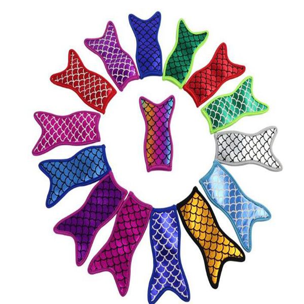 

bling sparkle antiing reusable mermaid ice pop sleeves popsicle ice bags neoprene insulation fabric ice sleeves er holders