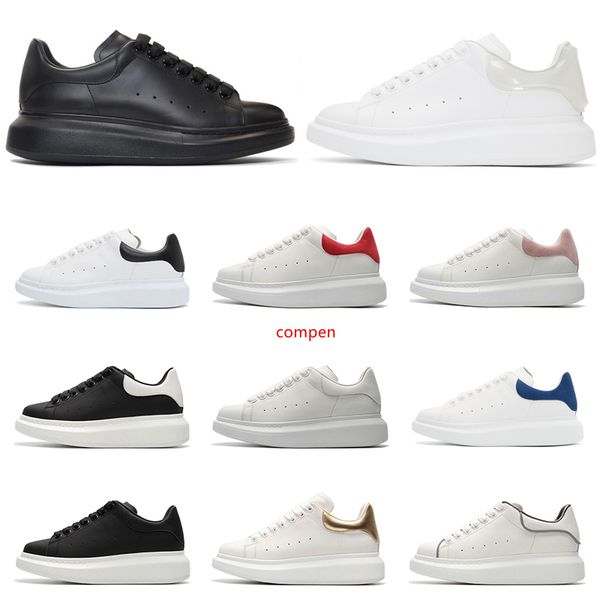 

2020 designer platform sneakers men women fashion luxury shoes chaussures triple black white suede leather mens trainer casual sports shoe