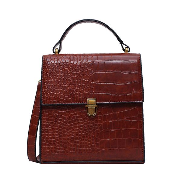

vintage leather crossbody bags for women 2019 small shoulder messenger bag alligator bag luxury designer handbag