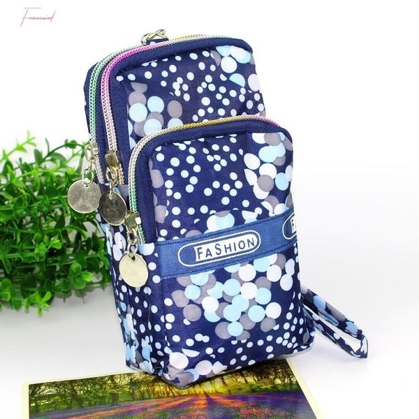 

поп мода леди сумки портмоне женщины кошельки милые цветочные молния кошелек ключи телефон деньги биржа мешок wrislet кошельки, Red;black