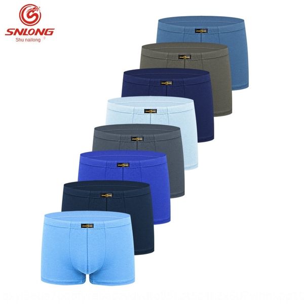 

чистый хлопок боксер под трусами брюки среднего возраста мужское нижнее белье дышащее плоскостопие удобное мужское нижнее белье, Black;white