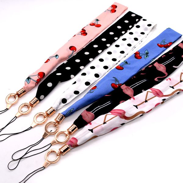 Handygurte Lanyard Halskette Kette String Schals Breite Version Seidenschal für iPhone 11 Galaxy Note 10 100 teile/los