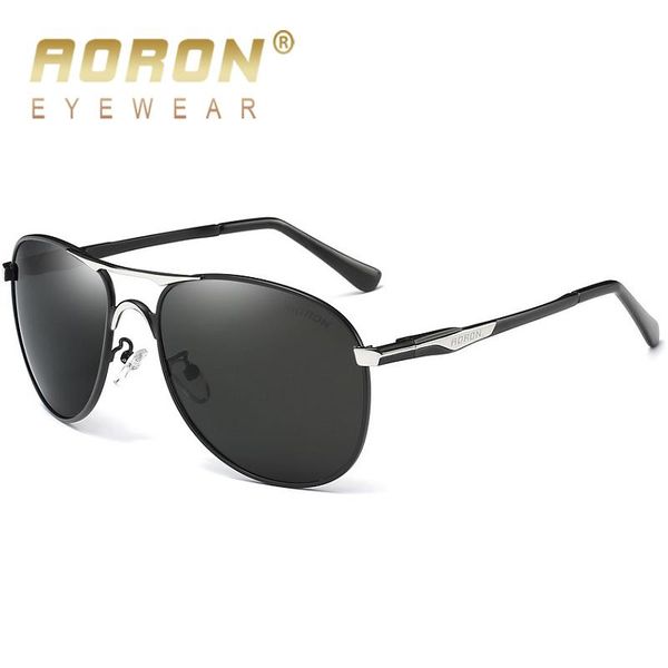 

aoron men alloy polarized sunglasses brand original glasses luxury mirror fashion coating eyewear uv400 goggle ocolos fotex