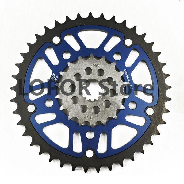 

one set motorcycle 17t,18t front &41t rear sprocket kit for zx1400 ninja zx-14 zx-14r zzr1400 special edition/abs new