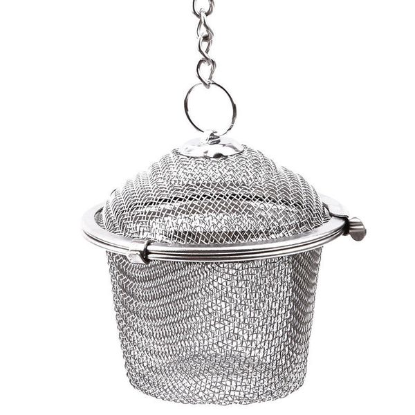 

for spices/loose leaf tea mesh tea ball strainer stainless steel 4.5~11cm durable portable