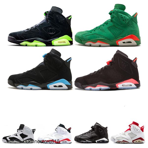 

мода инфракрасный бред 6 6s обувь мужчины баскетбол green замша gatorade unc oreo carmine мужчины спорт кроссовки проектировщик тренеры сша