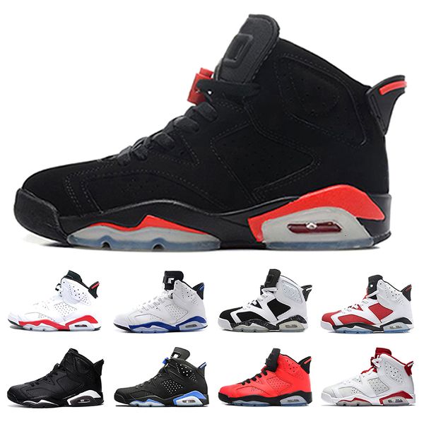 

6 6s infrared oreo basketball shoes men 6s the master white infared alternate olympic sport sneakers shoes