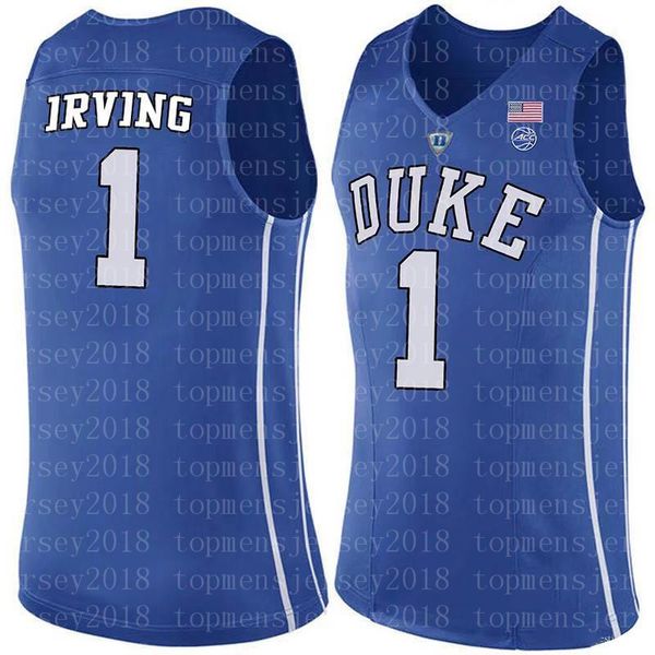

ncaa christian laettner rj barrett 1 zion williamson jersey .j. redick 2 cameron reddish kyrie mens irving university basketball 99898, Black