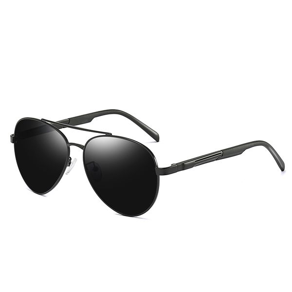 

men's brand designer polarized sunglasses men's and women's polarized sunglasses high-end business sunglasses driver glasses, White;black