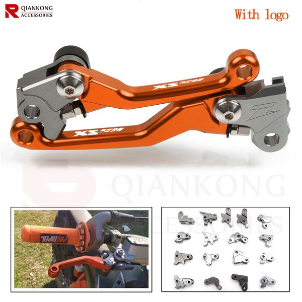 

motorcycle cnc pivot brake clutch levers for sx xc xcw exc excf xcfw sxf sxr excr 125 144 150 200 250 300 350 450 500