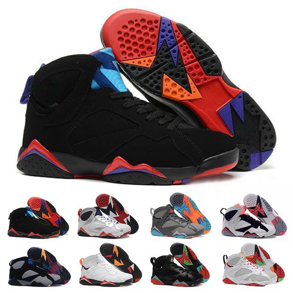 

Hot Cheap 7 Basketball Shoes Men 7s VII Purple Patta Bordeaux Reflections of Bucks Raptor Zapatos Trainers Sport Shoes Sneakers Size 40-47