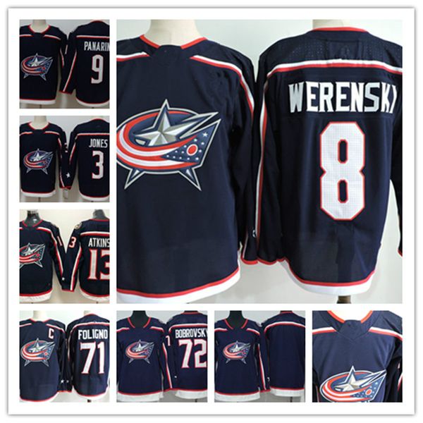 blue jackets bobrovsky jersey